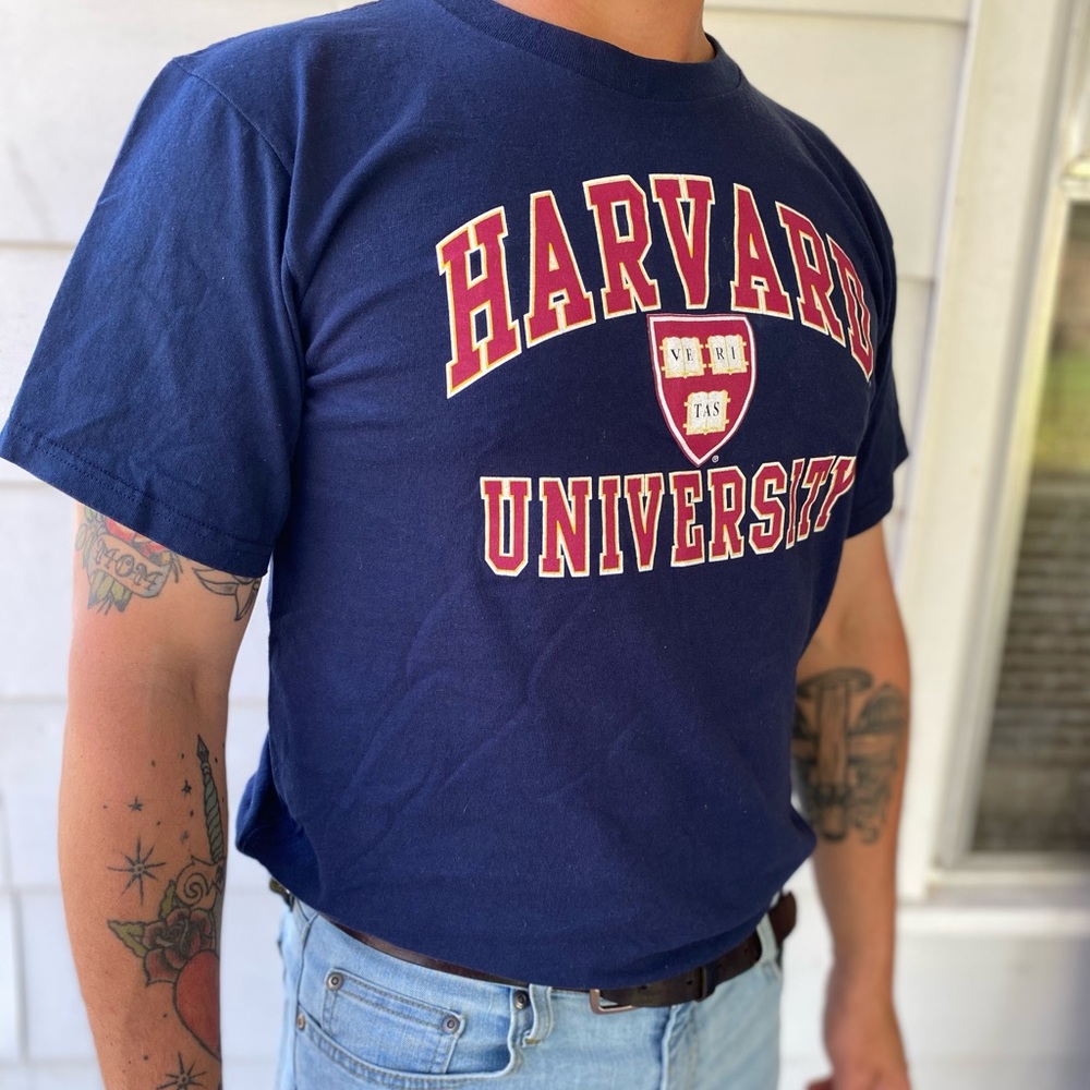 90s Harvard University tee